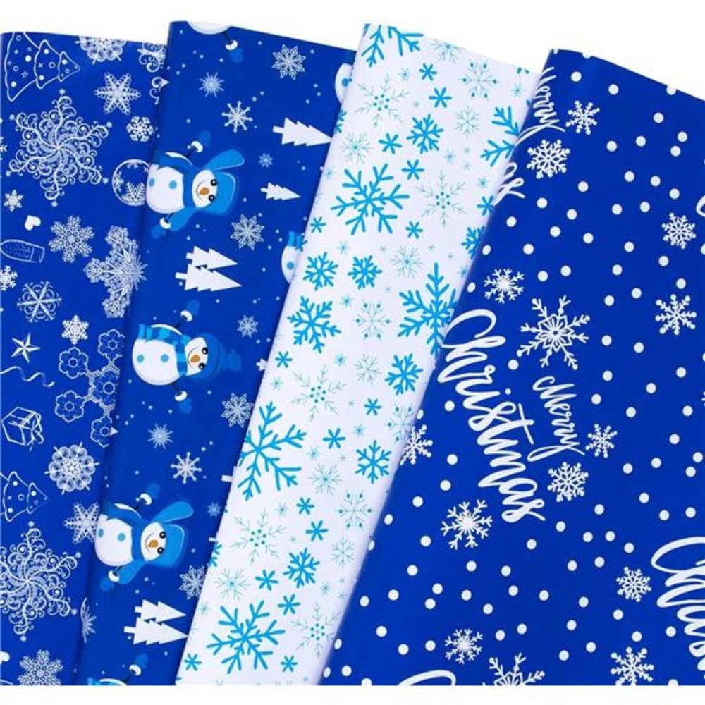 Christmas Wrapping Paper 12 Sheets for Kid, Merry Christmas , Each 20" X 29"